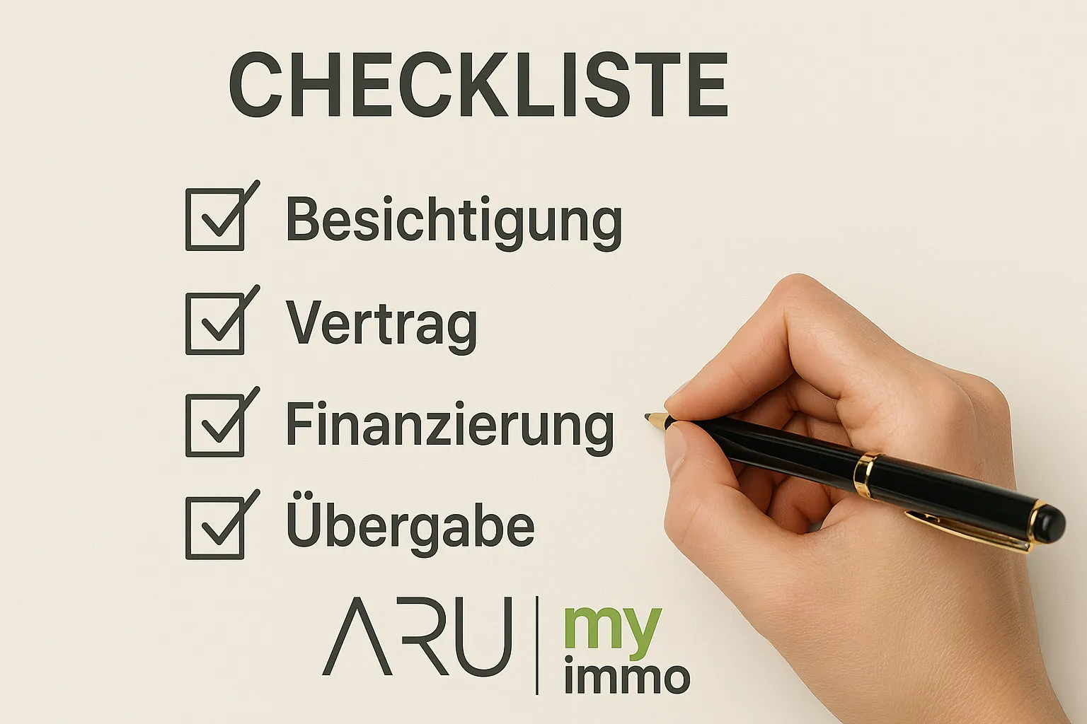 Die ultimative Checkliste für Ihren Immobilienverkauf