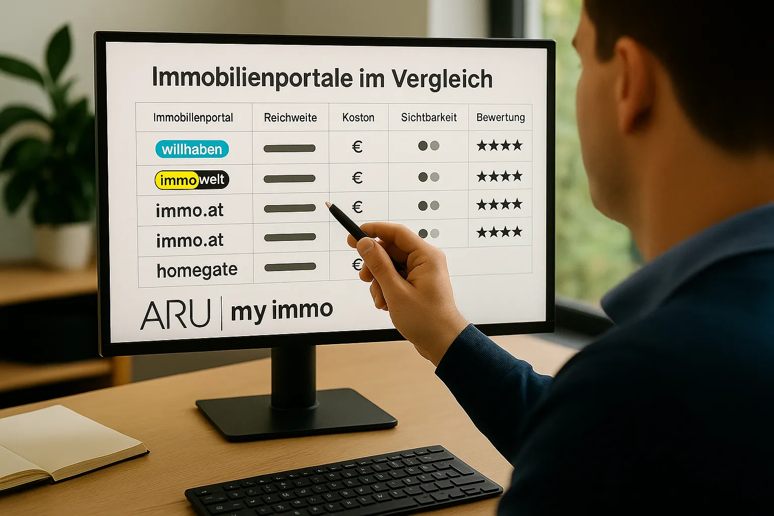 Immobilienportale im Vergleich: Wo erreichen Sie die meisten Interessenten?